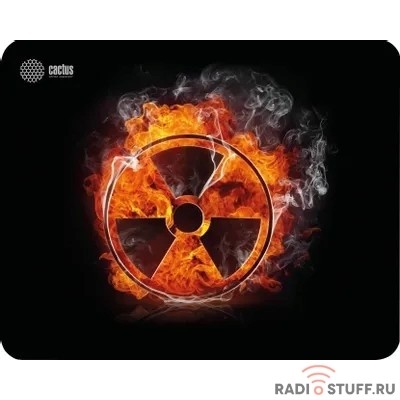 Коврик для мыши Cactus CS-MP-D06M Radiation 300x250x3мм
